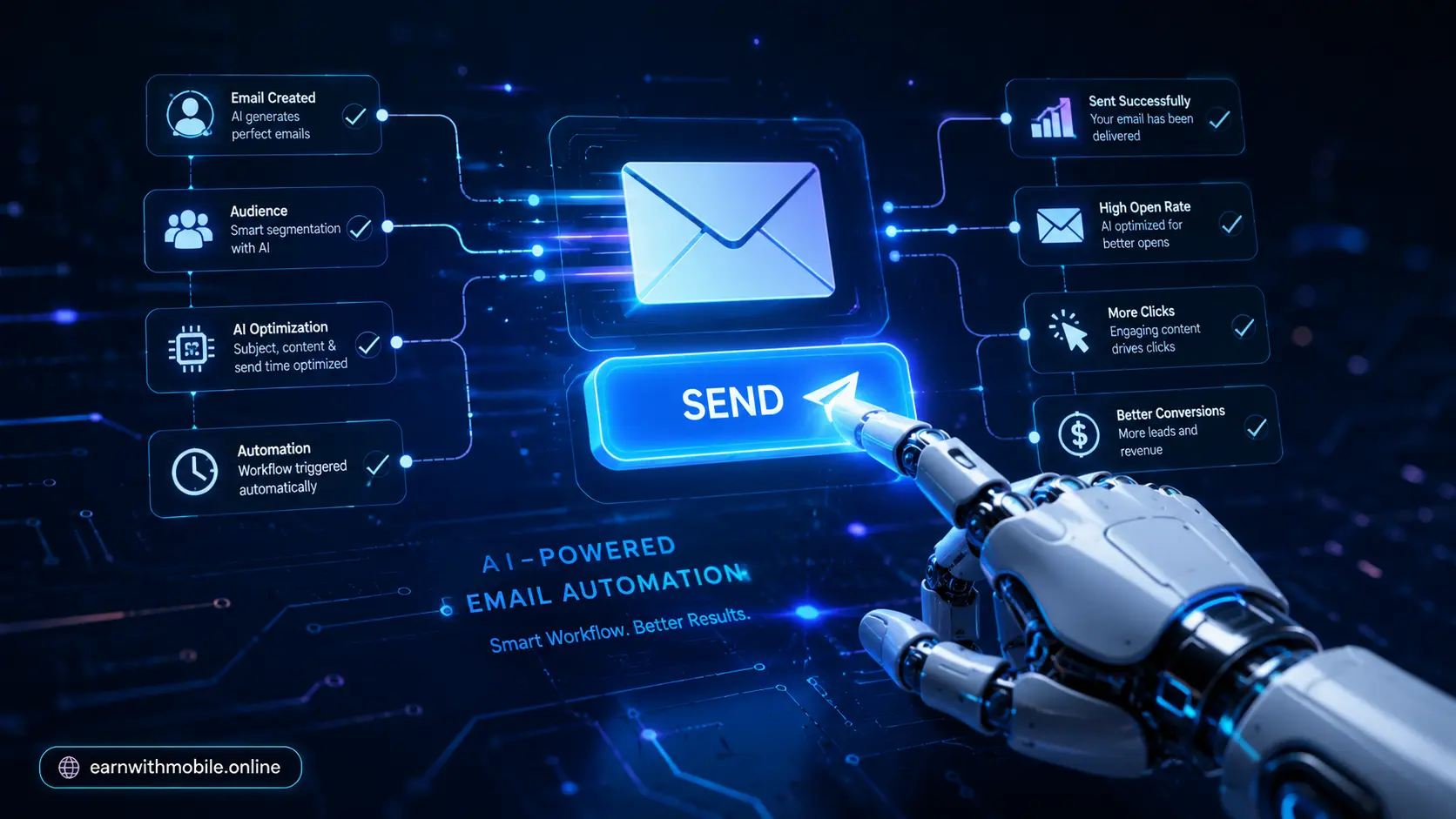 AI email automation workflow for smart marketing campaigns