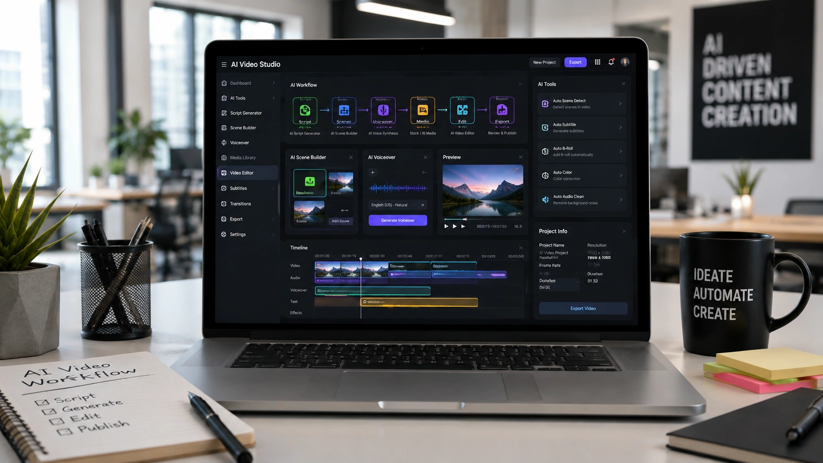 Best free AI tools for faceless YouTube channels in 2026