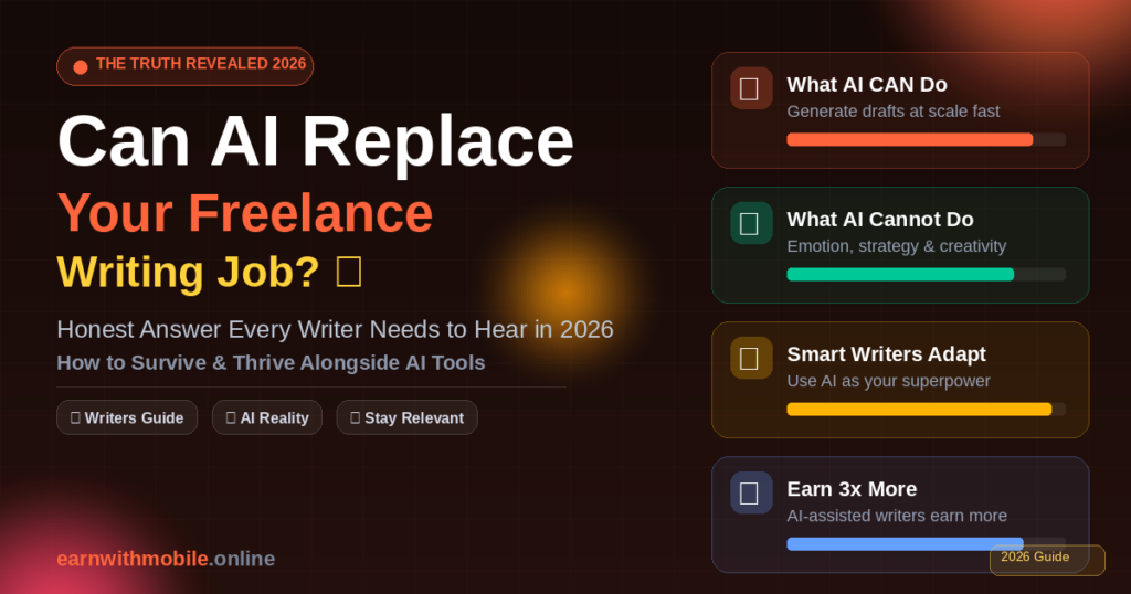 Can AI Really Replace Your Freelance Writing Job - Truth Revealed 2026