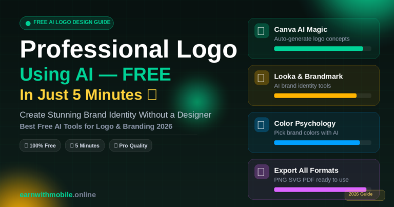How to Create Professional Brand Logo Using AI for Free - 2026 Guide