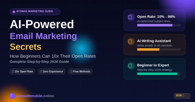 AI-Powered Email Marketing Secrets - Beginners Guide to 10x Open Rates in 2026