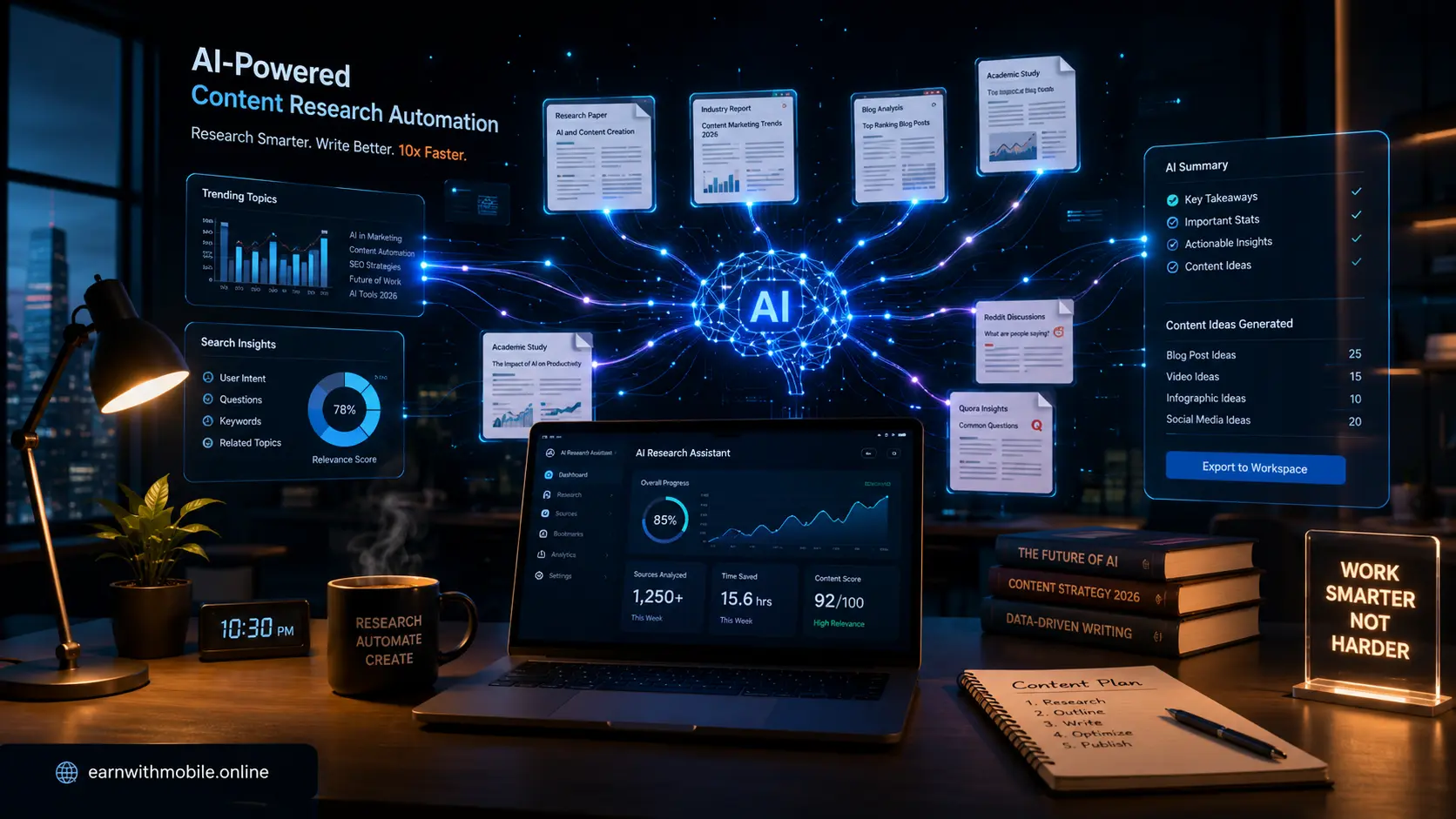 how to automate your content research using AI tools