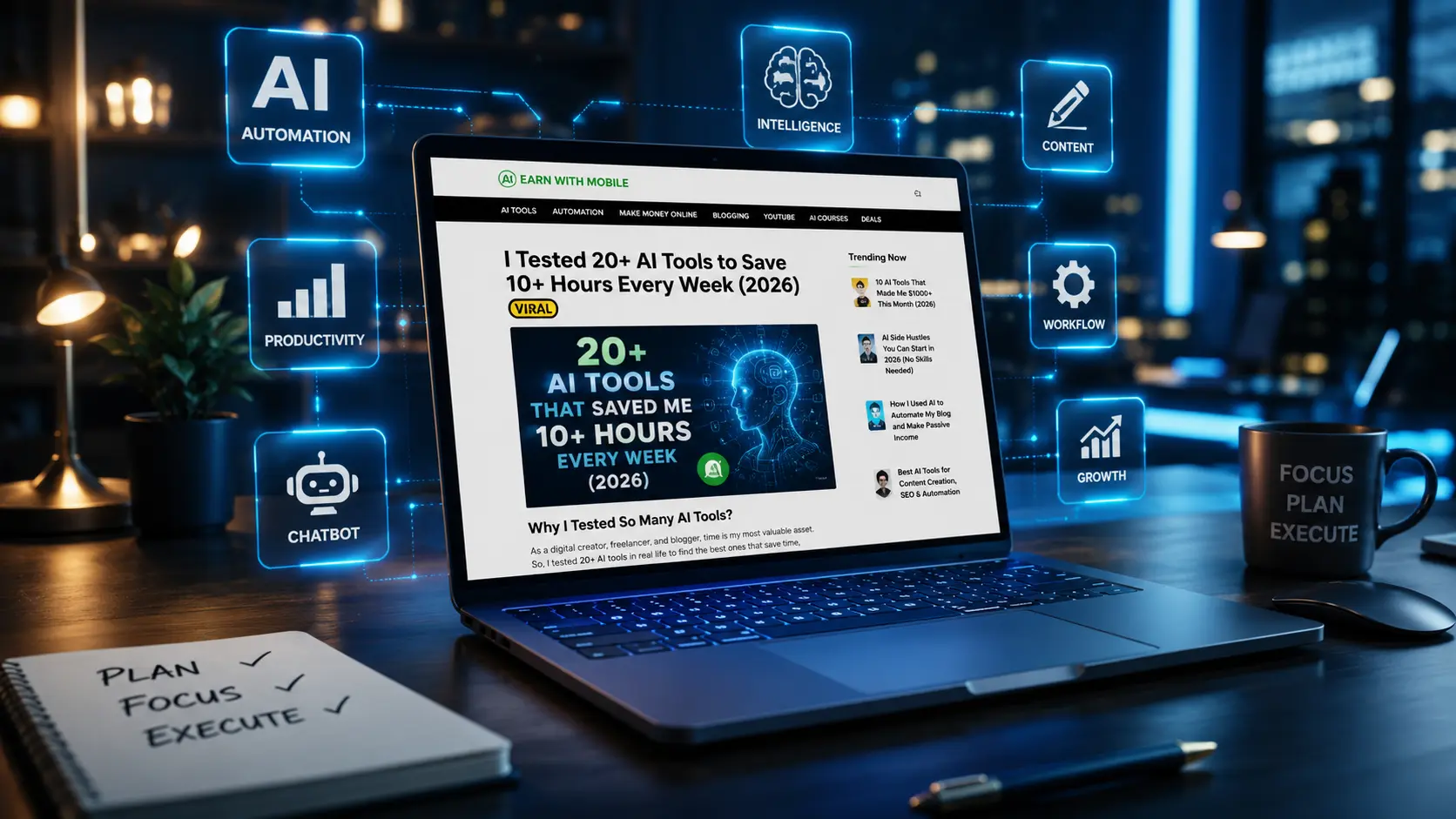 how to write a viral blog post in 10 minutes using AI guide