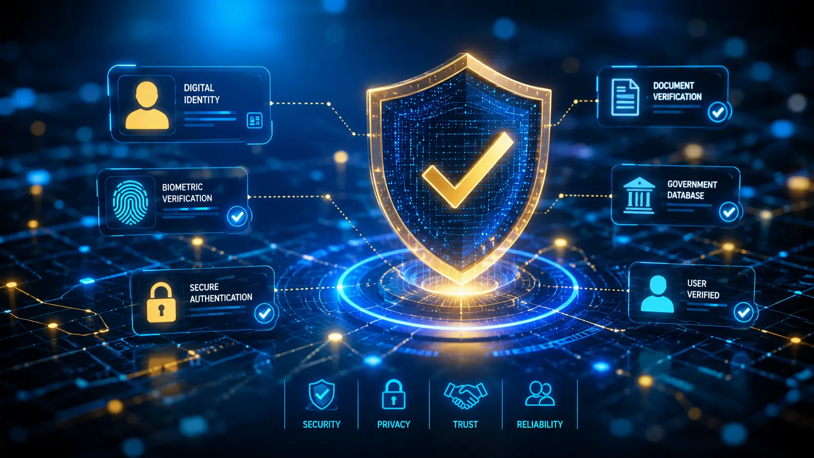 Government portal application verification and status check