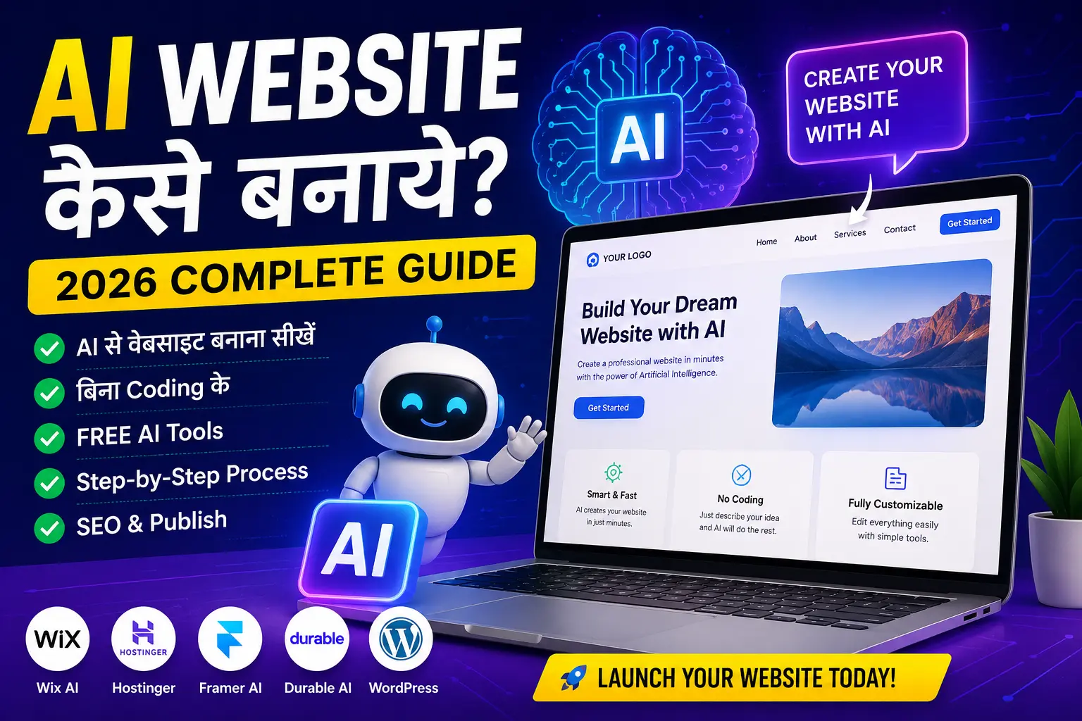 AI Website Kaise Banaye