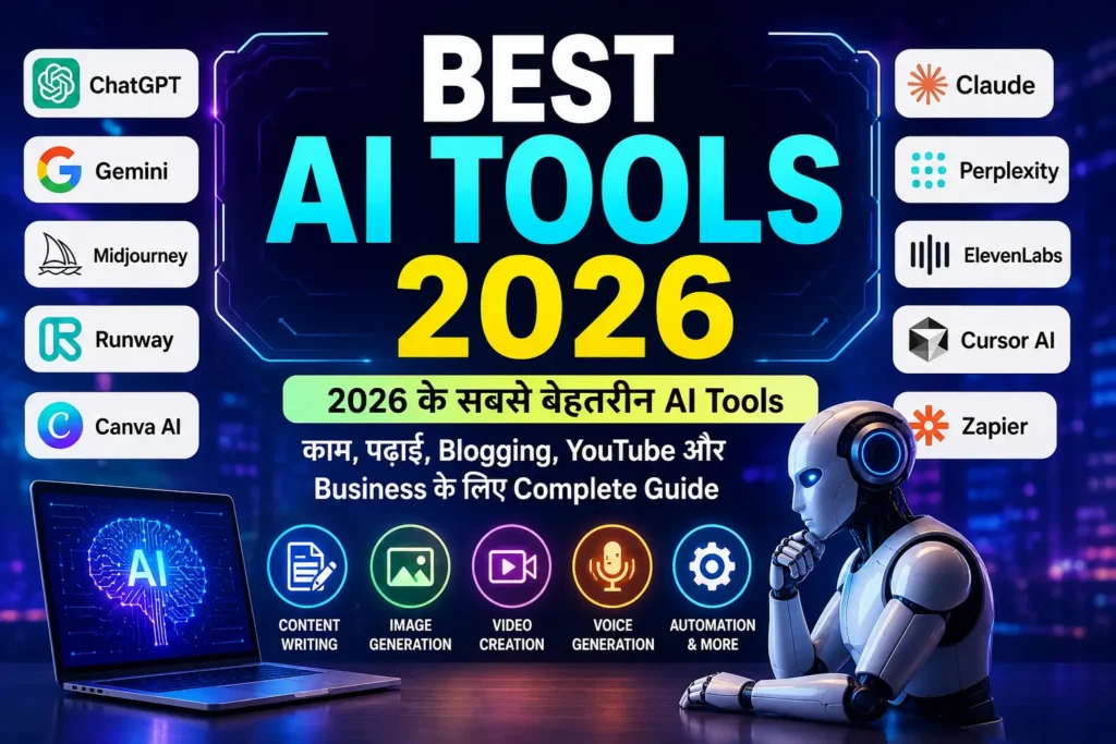Best AI Tools 2026 - Top AI Software for Blogging, Coding, Images and Productivity